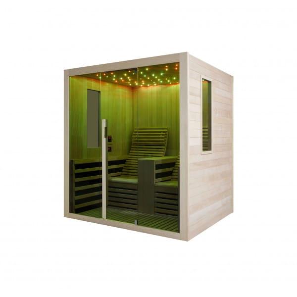 Carbon 2 Sauna na podczerwień 2-osobowa 180x150 cm F10180 - kolor7