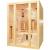 OSLO Sauna na podczerwień 2 osobowa 150x150x200 cm J40150