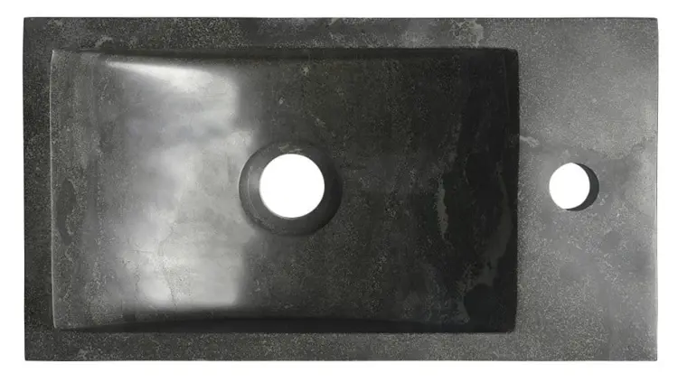 BLOK Umywalka kamienna 40x10x22 cm antracyt 2401-28 - widok2