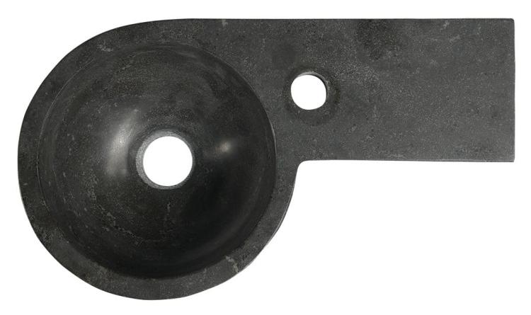 BLOK Umywalka kamienna 40x10x23 cm antracyt 2401-32 - widok2