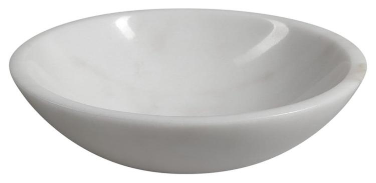 BLOK Umywalka kamienna okrągła 40 cm biała 2401-34 - widok1