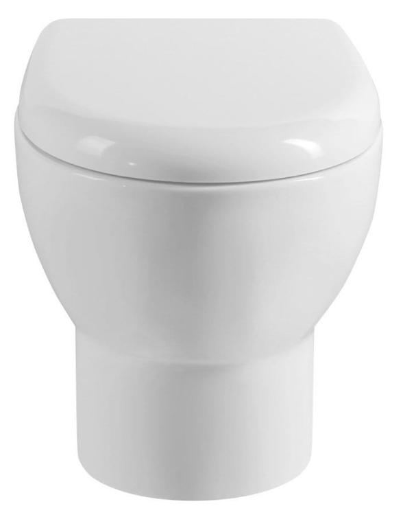 ABSOLUTE WC miska zawieszana, Rimless, 50x35 cm, biała 10AB02002