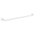 Poręcz łazienkowa prosta 120 cm biała z kołnierzem osłonowym 301101203