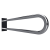 Poręcz łazienkowa w kształcie U 813 mm z kołnierzem osłonowym stal nierdzewna 301707461