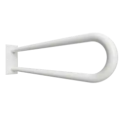 Poręcz łazienkowa  w kształcie U 850 mm biały 301102044
