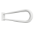 Poręcz łazienkowa w kształcie U 850 mm biały 301102044