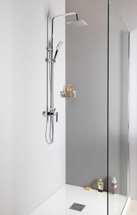 FACTOR zestaw prysznicowy, chrom FC960