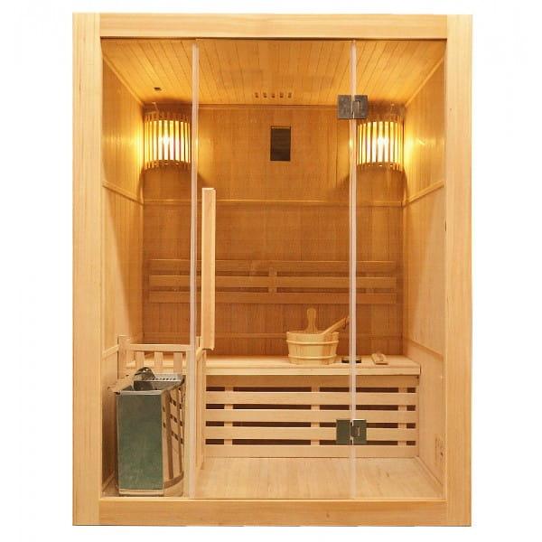 Riga Sauna fińska 3-osobowa 150 x 120 x 190 cm J60120
