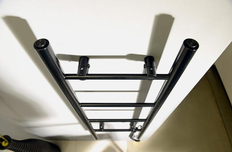 KARBO suszarka na ręczniki elektryczna, 400x1120 mm, 87 W, czarny mat KB904