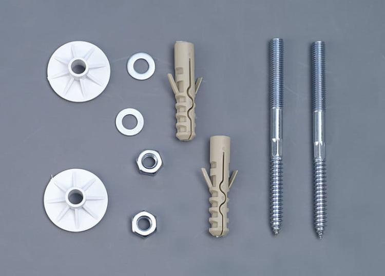 Komplet mocowań do umywalki 10x120 mm 40017