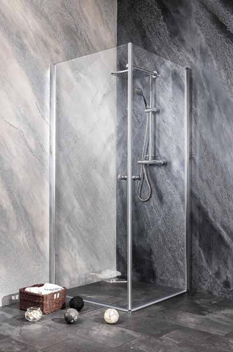 BRAVA Kabina prysznicowa narożna prostokątna 90x100 cm MD90MD100KND