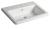 CITY umywalka ceramiczna 60x18x45cm KE060
