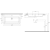 CITY umywalka ceramiczna 80x18x45cm KE080