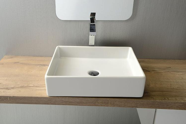 PURITY umywalka ceramiczna nablatowa 50x42cm 10PL66050