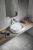 JUMPER umywalka ceramiczna nablatowa 50x13x40 cm, bez przelewu WH071