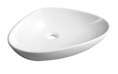 TERUEL umywalka ceramiczna nablatowa 58,5x14x39cm BH7007