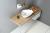 TERUEL umywalka ceramiczna nablatowa 58,5x14x39cm BH7007