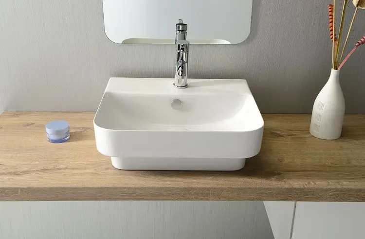 SOTT AQUA umywalka wpuszczana w blat 57 cm 10SQ50057