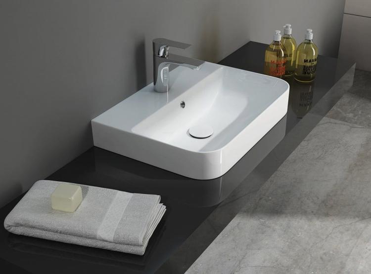 SOTT AQUA umywalka wpuszczana w blat 57 cm 10SQ50057