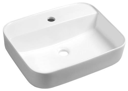 GARDA umywalka ceramiczna nablatowa 50x13,5x40 cm AR452