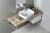 GARDA umywalka ceramiczna nablatowa 50x13,5x40 cm AR452