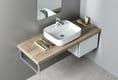GARDA umywalka ceramiczna nablatowa 50x13,5x40 cm AR452