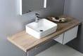 BALENA umywalka ceramiczna nablatowa 48x13,5x37 cm BH7013