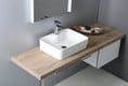BALENA umywalka ceramiczna nablatowa 48x13,5x37 cm BH7013