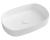 INFINITY OVAL umywalka ceramiczna nablatowa 55x36 cm, biała 10NF65055