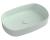INFINITY OVAL umywalka ceramiczna nablatowa 55x36 cm, Mint 10NF65055-2T