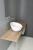 DOME OBLIQUO umywalka ceramiczna nablatowa 44,5x26,5 cm WH031