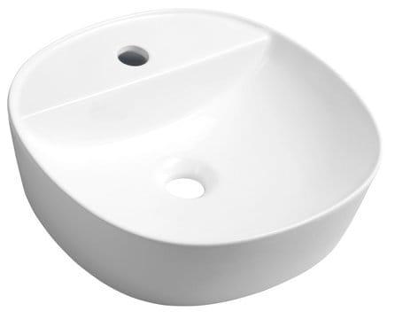 LUGANO umywalka ceramiczna nablatowa 40x12 cm AR491