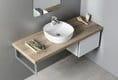 LUGANO umywalka ceramiczna nablatowa 40x12 cm AR491
