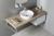 LUGANO umywalka ceramiczna nablatowa 40x12 cm AR491