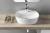 LUGANO umywalka ceramiczna nablatowa 40x12 cm AR491