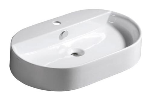 RING Umywalka nablatowa 65x12x40 cm 028501