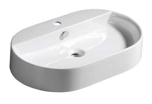 RING Umywalka nablatowa 65x12x40 cm 028501