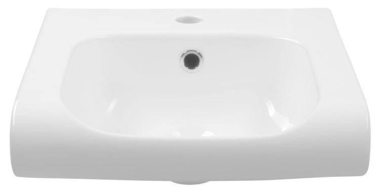 INKA Umywalka ceramiczna 40x40 cm biała 341201