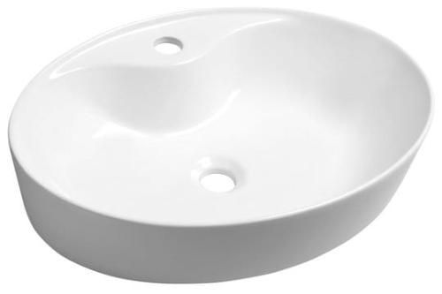 MARIANA umywalka ceramiczna nablatowa 58x14,5x41,5 cm AR483