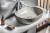 DALMA umywalka ceramiczna 59x14x42 cm, grigio MM413
