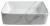 DALMA umywalka ceramiczna 48x13x38 cm, carrara MM517