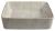 DALMA umywalka ceramiczna 48x13x38 cm, marfil MM527