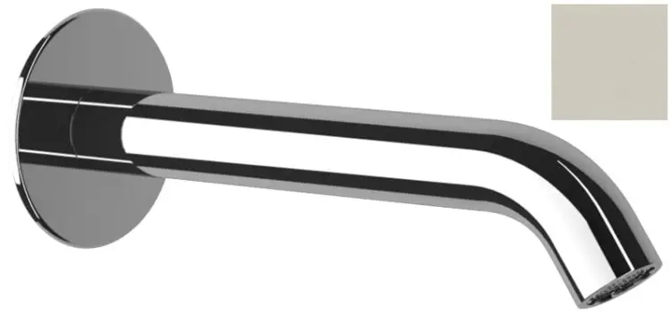 Wylewka ścienna 165mm, nikiel BO516