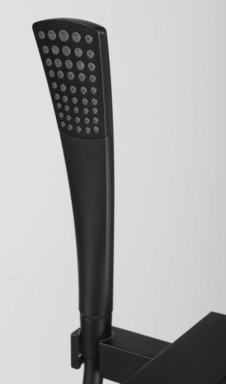 GINKO bateria wannowa wolnostojąca, czarny mat 1101-21B