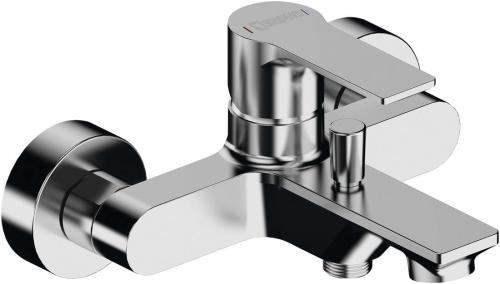 PAX bateria wannowa ścienna, chrom XA10