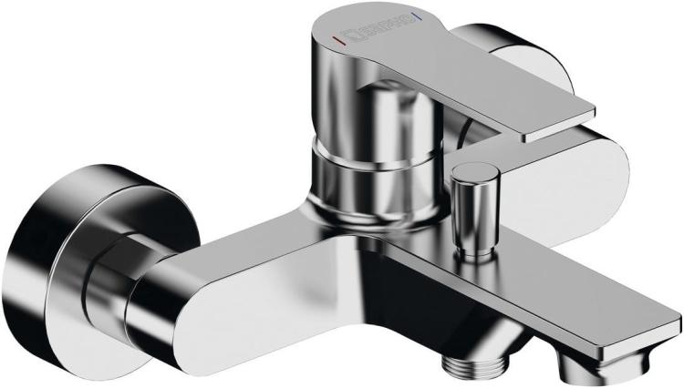 PAX bateria wannowa ścienna, chrom XA10