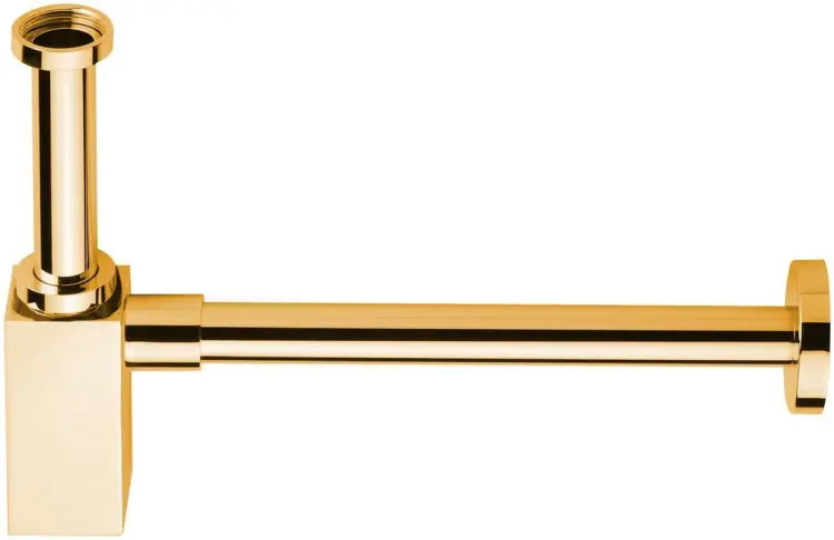 Syfon umywalkowy 1'1/4, odpływ 32 mm, złoto SI417