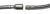 SET zamienne węże do baterii na brzeg wanny, F1/2'- F1/2',275cm, chrom FLE18