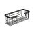 SMART półka, 252x86x102mm, czarny mat 2419-14