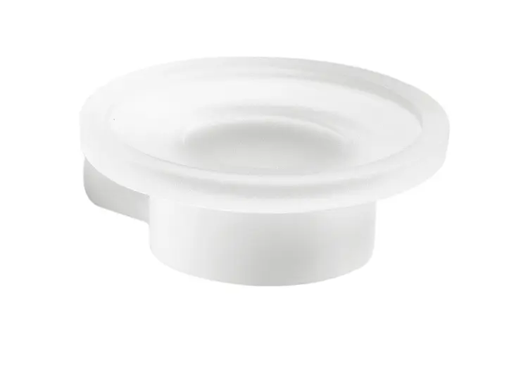 PIRENEI mydelniczka, biały mat/szkło mleczne PI1102